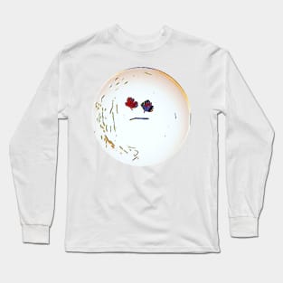 Parsley Moon Face Long Sleeve T-Shirt